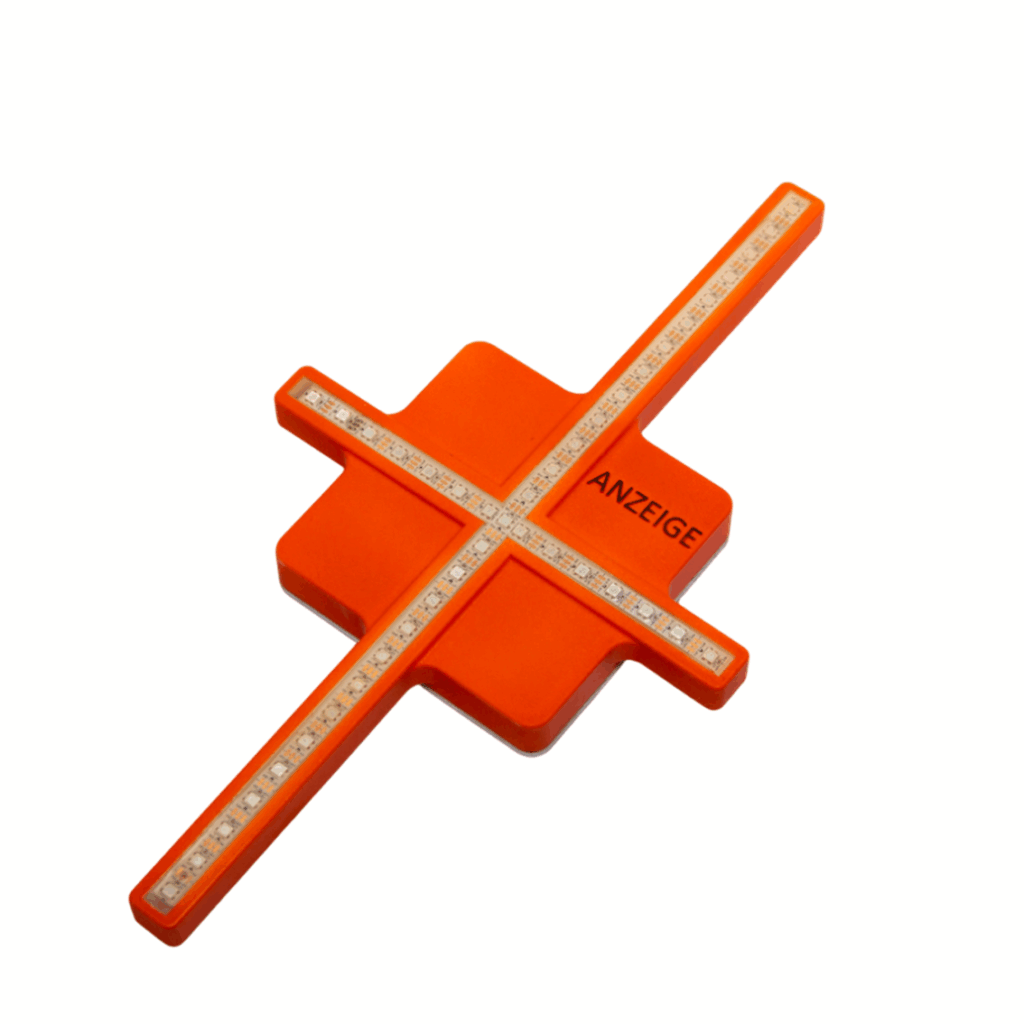 LED-Anzeigekreuz Mobiles GNSS-Assistenzsystem excav PILOT für präzise Erdarbeiten excav UG