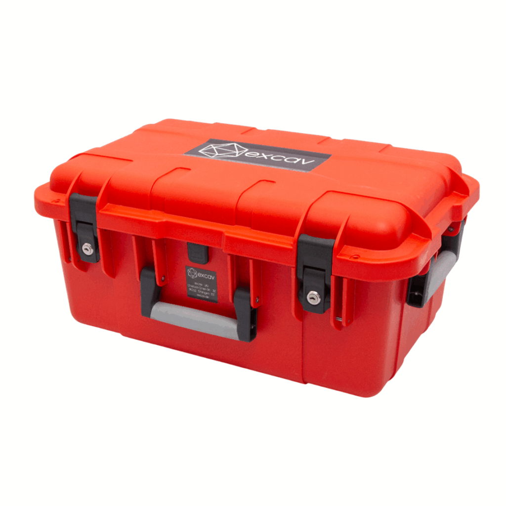 Gesamtsystem Mobiles GNSS-Assistenzsystem excav PILOT für präzise Erdarbeiten excav UG