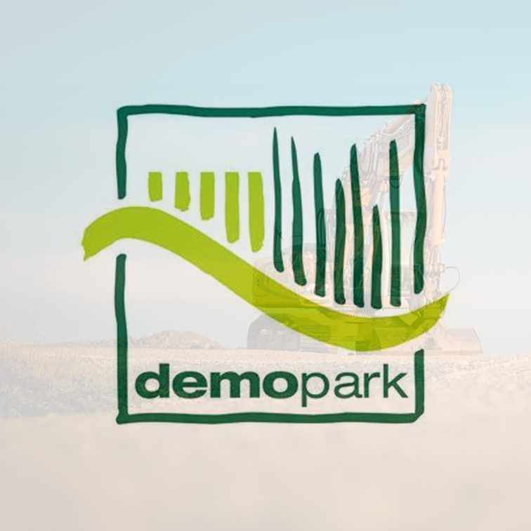 Partner-Logo Messe-Ankündigung demopark 2025 Messe für die Bauwirtschaft excav UG