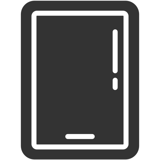 Icon Dunkelgrau Hex-Code #333333 Tablet excav PILOT 2026 excav GmbH